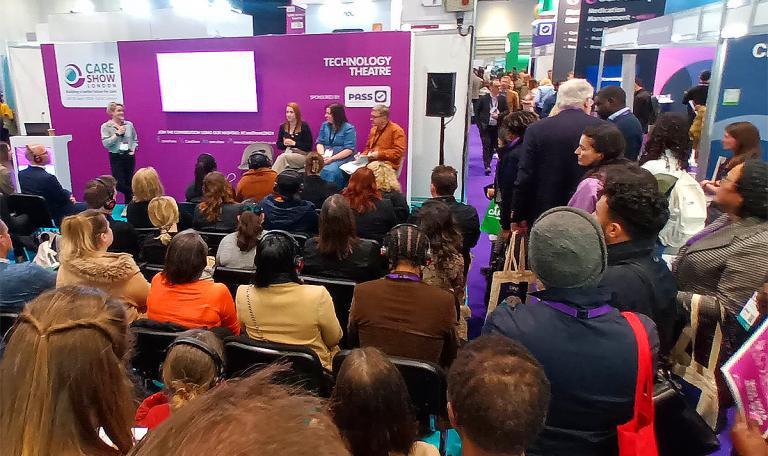 Funding for the Future session at the Care Show